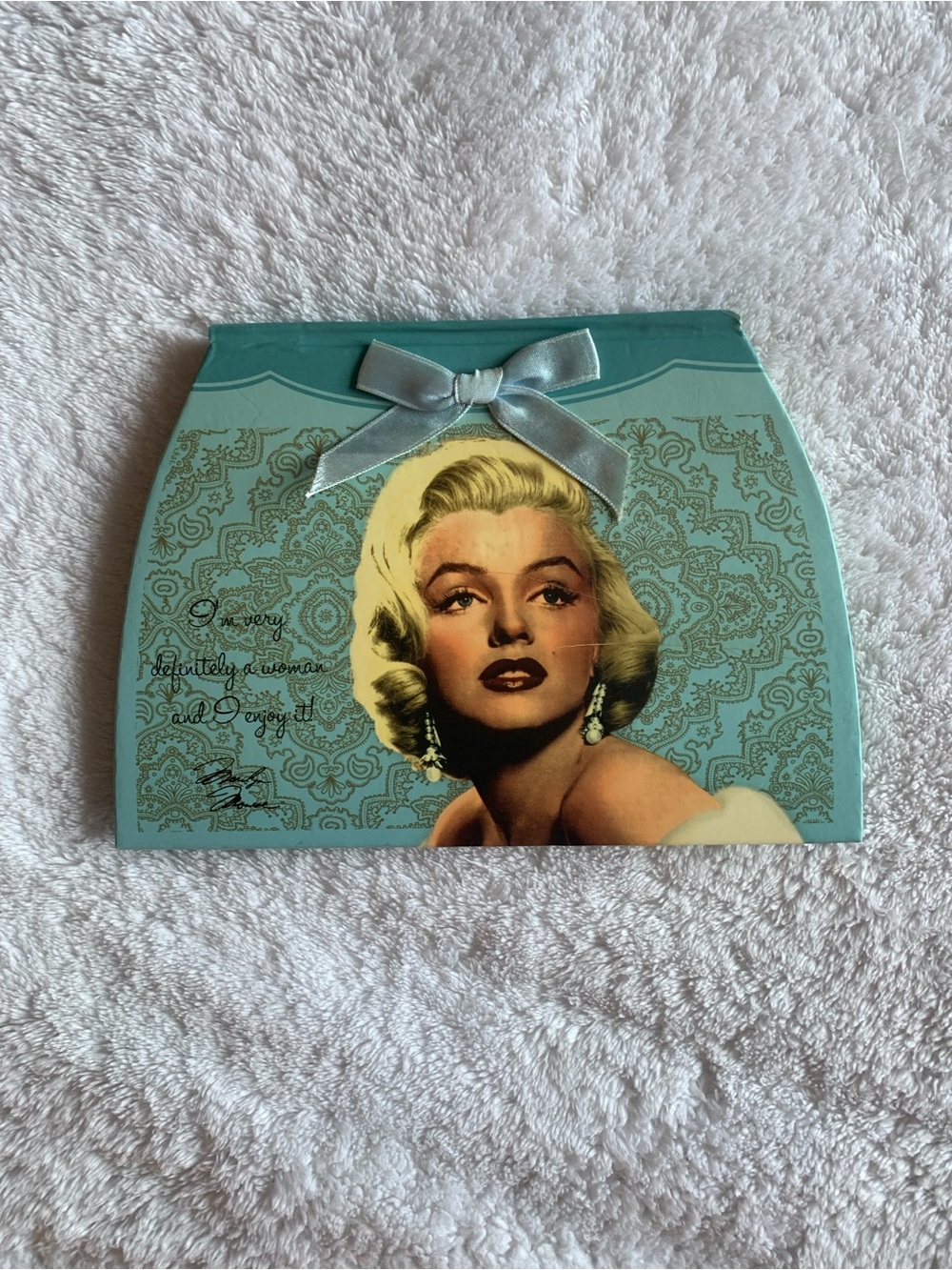 Vintage 2006 Marilyn Monroe Decorative Hardcover Notebook / Journal